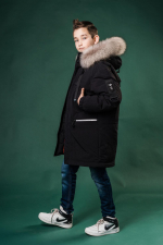 Куртка-парка для мальчика GnK ЗС-891 превью фото